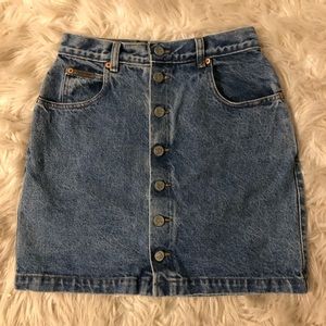 Calvin Klein denim skirt